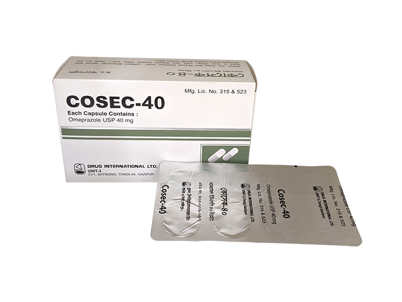 Capsule Cosec 40mg (42 pcs)